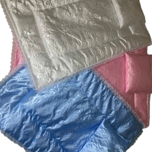 لحاف + وسادة مصمّمين خصيصًا للرضع